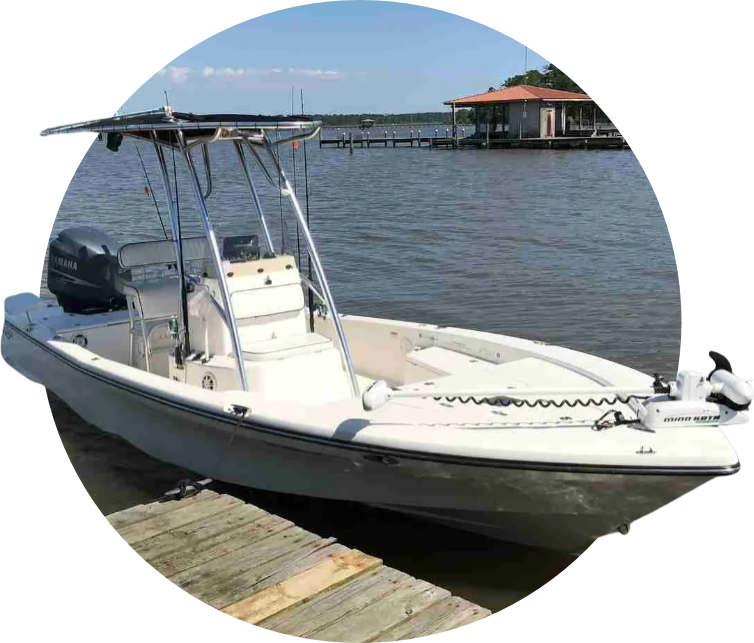 BlackJack 224 Bay Boat charter fishing Fairhope