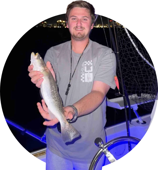 Captain Cole Parsons ReelFroggy Fishing Charters Sarasota FL